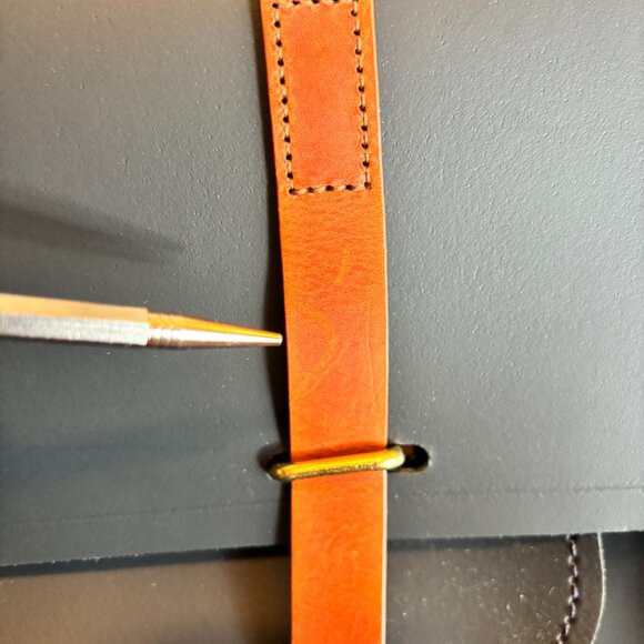 Cambridge Satchel Bridge Closure Messenger Bag - blue - sold out! - Picture 2 of 12